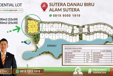 Kavling-Alam-Sutera-Danau-SITEPLAN