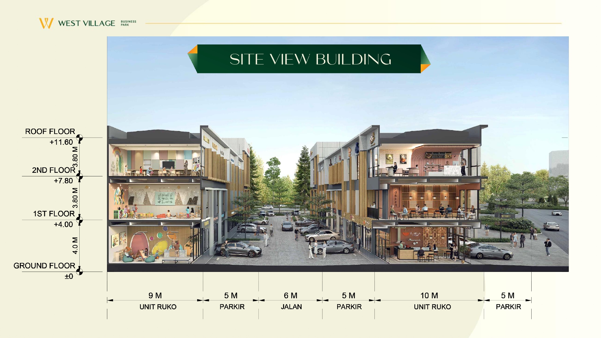 Ruko West Village Business Park Bsd Smart City By Sinarmasland Kamirealty